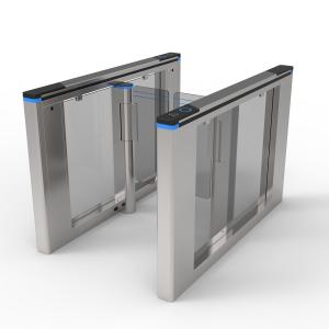 China Fingerprint Slim Speed Gate Turnstile DC Motor Face Recognition Access Control System wholesale