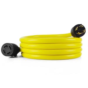 China ETL Certified 30 Amp Generator Inlet Box NEMA L14-30P L14-30R Industrial Cable 8 AWG wholesale