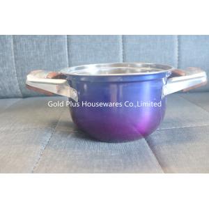 China Rainbow Household Soup Pot Set For Stainless Steel Kitchenware wholesale