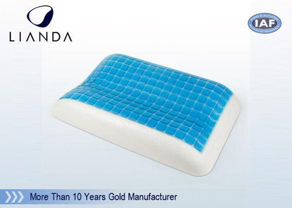 Quality 100% Gentle Polyurethane Memory Foam Pillows With Removable Velour Cover Machine Washable for sale
