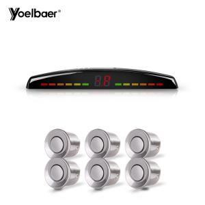China Car Parking System 6 Sensors Buzzer Car Reverse Sensor Parking Sensor on sale