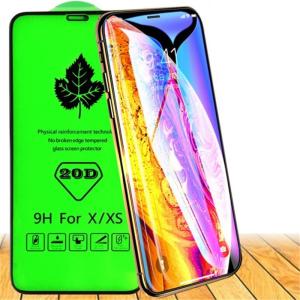 China 9H Full Coverage Screen Protector , 20D Mobile Phone Screen Cover for Iphone Xs Max wholesale