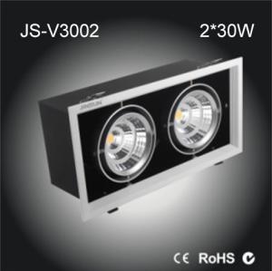 2016 2*30W Epistar COB LED box lamp citizen chip high lumen led spot light dimmable led