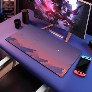 China Custom Logo Print Gaming Mousepad Large XXL Extended Size with Non Slip Rubber Base wholesale