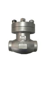 Horizontal Pipelines Cryogenic Check Valve Light Weight Good Sealing Performance