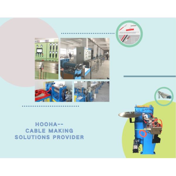 Complete Set Silicone Cable Making Machine With Installation Commissioning Service