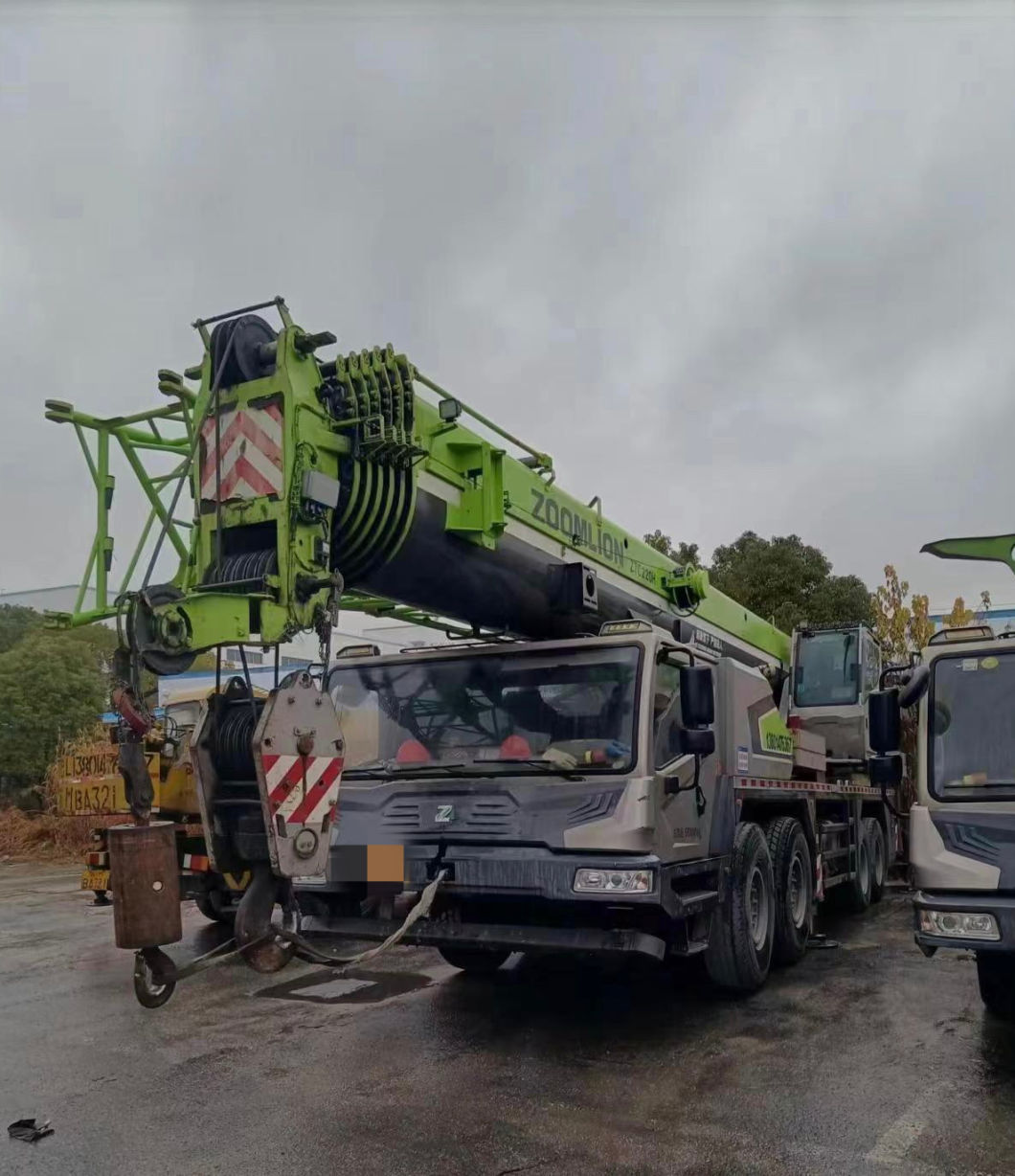 20 Years Zoomlion 80 Tons Truck Crane Counterweight 32 Tons