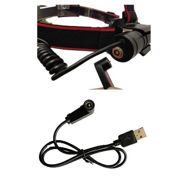 Waterproof 1000 Lumen Headlights Rechargeable Headlamp By 18650 Battery