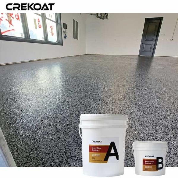 Quality Durable Epoxy Flake Floor Coating For High Traffic Areas for sale
