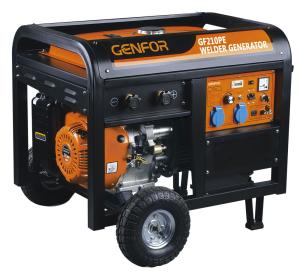 China 250A 3 Phase Gasoline Generator , Welding Generator Set Electric Starting System on sale