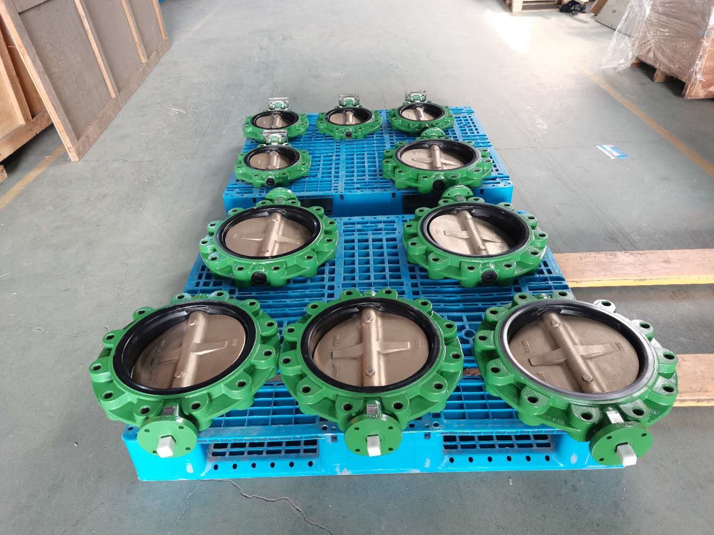 SS316 Pneumatic Butterfly Valve Air Operated Marine Service Seawater ABS Certificate for shipside use