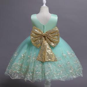 Red Lace Party Children'S Dress Clothing