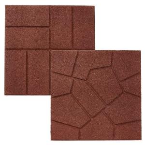 China Non-Slip Rubber Floor Mat Safety Mat Rubber Floor For Horse Racecourse Access Outdoor Rubber Floor Tile wholesale