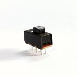 Slide Switch，2P2T 6 Pin Sliding Door Light Switch ，Interruptor On-Off Vertical