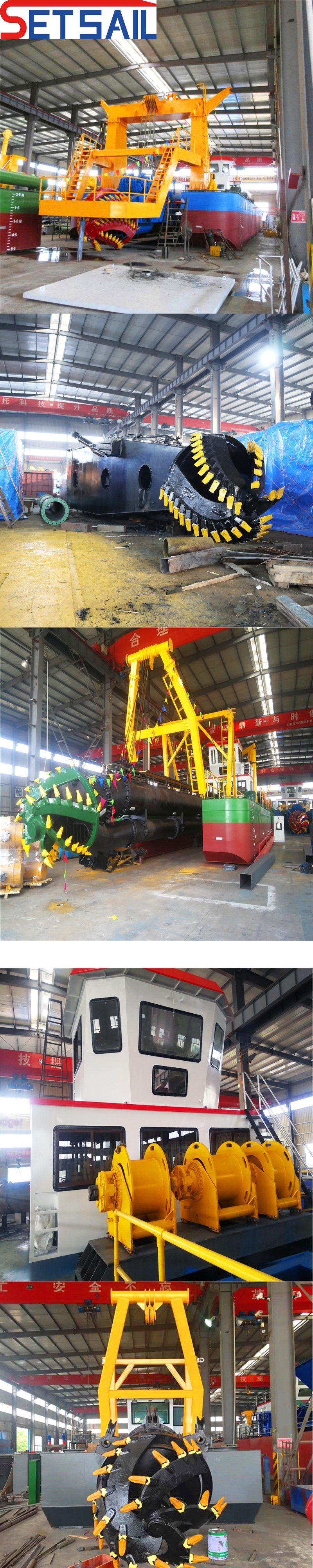 Good Performance Floating River Clean Ship