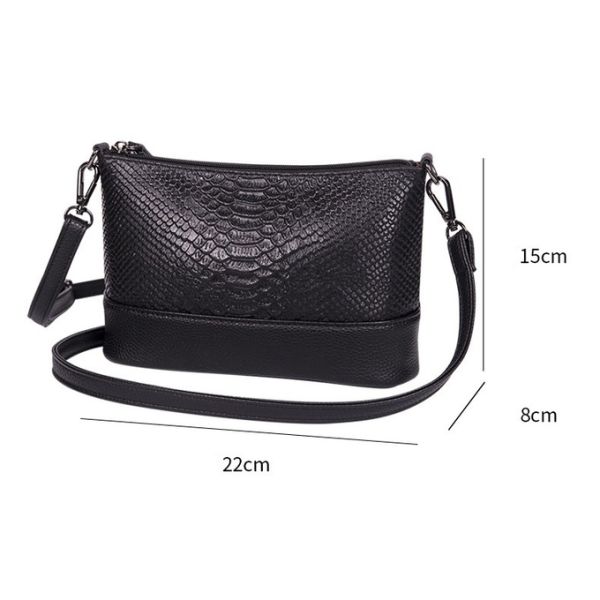 2025 New Women's Handbags Genuine PU Leather Small Square Camera Bag Top-Grain Lady's Shoulder Versatile Crossbody Bags