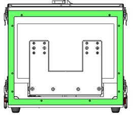 Quality Stainless Steel RF Pneumatic Shield Box 80dB Extrusion Seal Design for sale