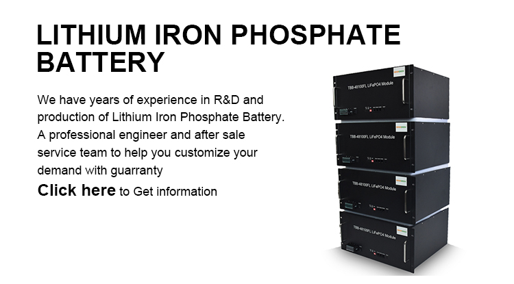 Customized 48V Lithium Iron Phosphate Battery Anode 100Ah LFP Battery
