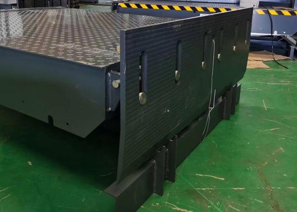 Quality Pit Mounted Hydraulic Dock Levelers With Roll-Off Stop Lip For Safety While Forklift Working for sale