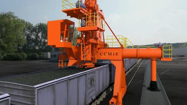 Quality Closed Vertical Screw Material Handling Machine / Bulk Material Handling Equipment for sale