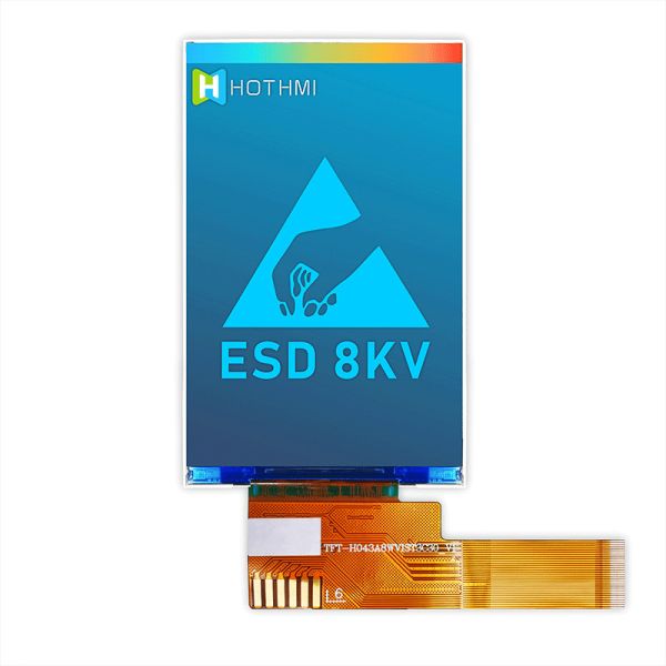 4.3 Inch TFT Display With MIPI DSI Interface ST7701S Driver Chip