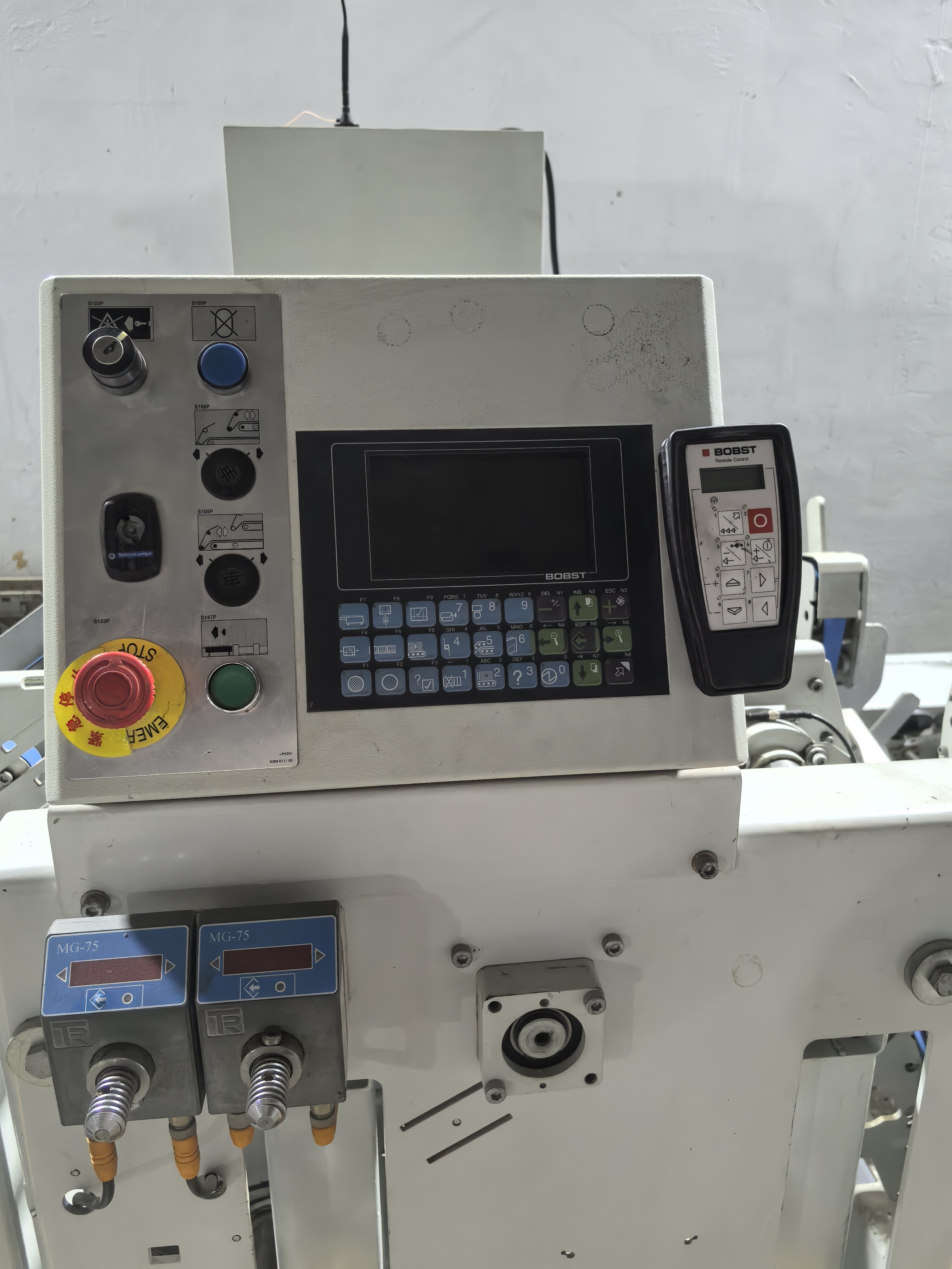 Bobst brand Paste Box Folder Gluer Machine 1100