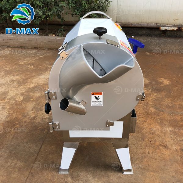 Vegetable Cutting Machine with Single Head Cutter Efficiently Shreds Spinach Leaves