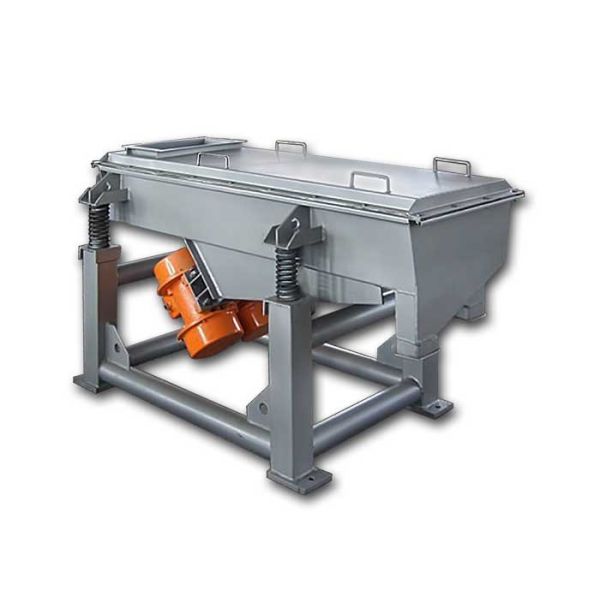 Enclosed Linear Vibrating Screen , Sand Vibrating Screen Various Material Applied