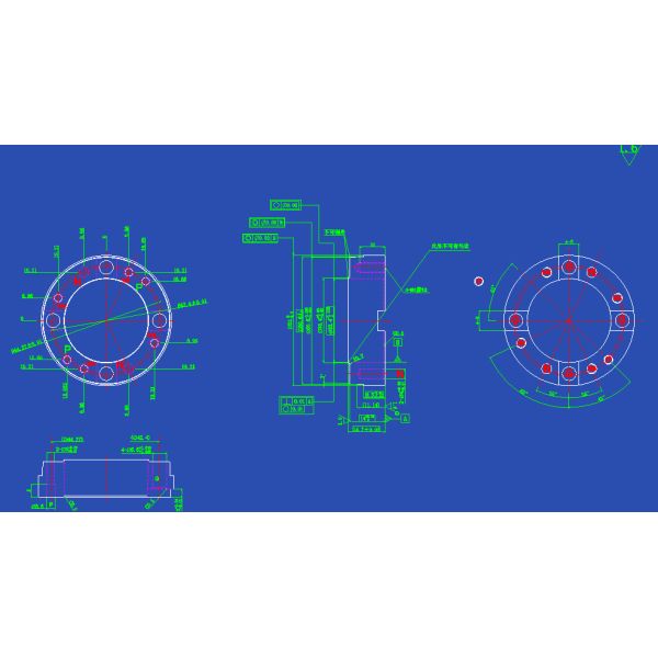 Non-Magnetic Tungsten Carbide Cavity Mould for Magnetic Ring Rotor