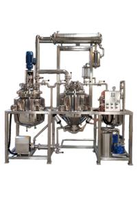 Solvent Vacuum Plant Extraction Machine PLC Control With Concentrate Device