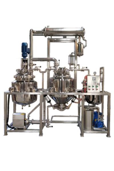 Quality Solvent Vacuum Plant Extraction Machine PLC Control With Concentrate Device for sale