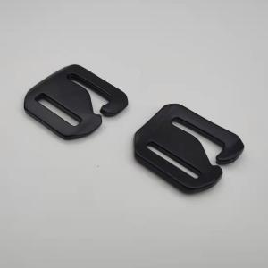 China OEM 33mm Plastic Tri Glide Buckle With Half Round Shape wholesale