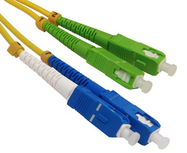 Simplex 3.0mm LSZH Fiber Optical Jumper 50/125 LC UPC-LC UPC OM3