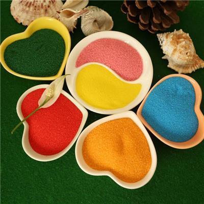 China Factory Direct Supply Colored Sintered Real Stone Paint Sand