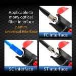 FTTH Optical fiber cable tester red laser fault tracker Universal interface 2