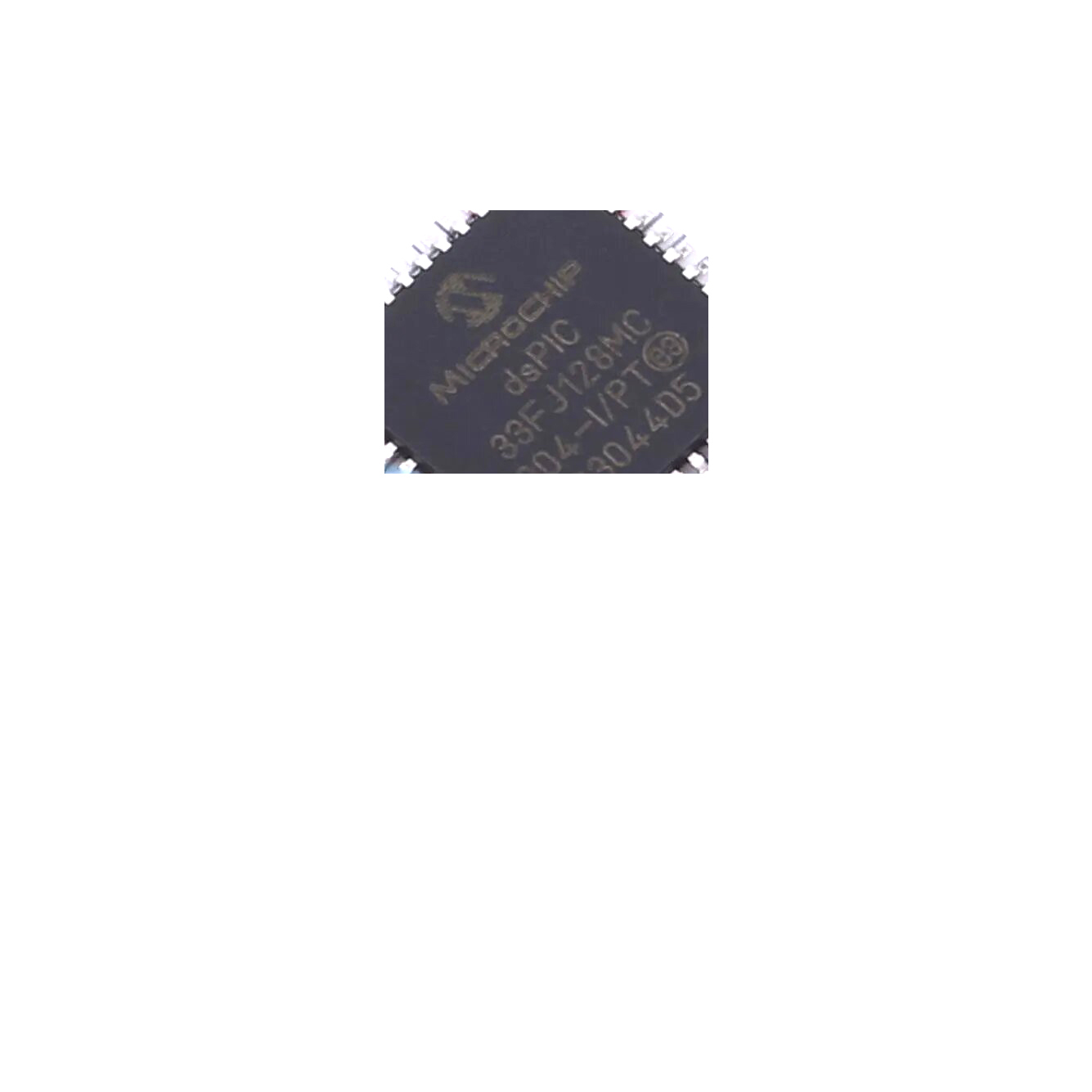 16bit DSC DSP IC Chip 128KB Flash Digital Signal Controllers DsPIC33FJ128MC804-I/PT