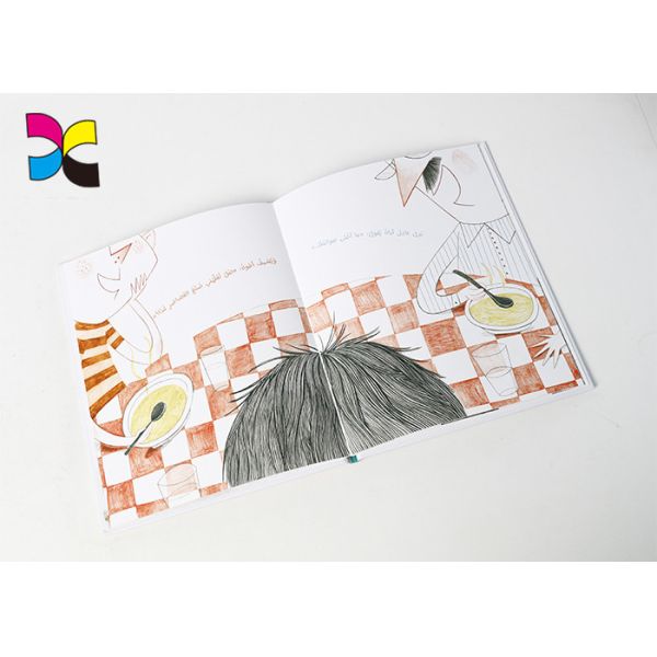 Customized Kid Hardcover Book Printing / Coloring Painting Drawing Book