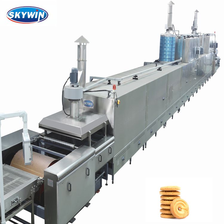 Automatic Three Colors Cookies Making Machine With Controlled System Small Cookies Machine