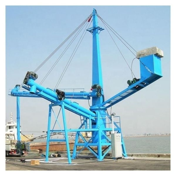 OEM Custom Inclined Conveying System Screw Auger Conveyor for Concrete Conveying
