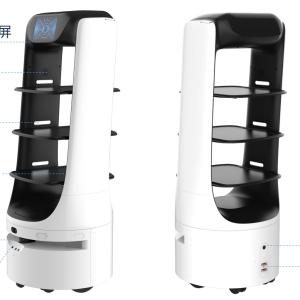 WIFI Autonomous Robot Navigation 4G Bluetooth Automated plates / dishes Delivery