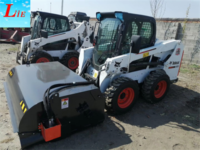 Chinese factory skid loader sweeper road and construction machinery
