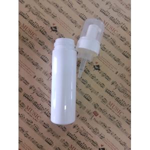 China Cosmetic 30ml Foam Pump Bottle 50ml , 80ml PET Foaming Bottle on sale