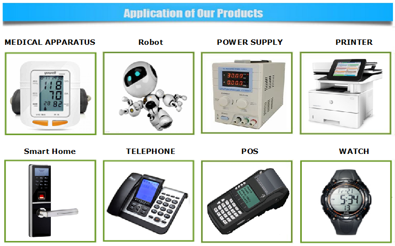 1.2 Inch 1.3 Inch 1.5 Inch COG LCD Module Graphic 12864 Dots Display