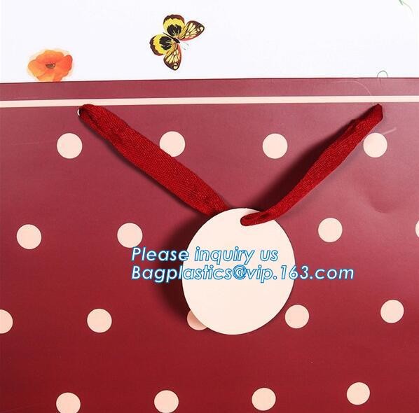 Fashion Custom Printing Luxury Gift Shopping Carrier Paper Bag With Your Own Logo Print,strong twisted handle black leat