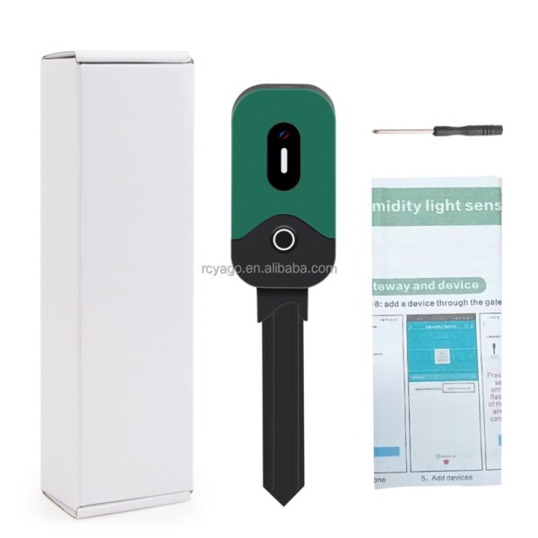 Tuya Smart Zigbee Soil Tester Sensor Temperature Humidity Illuminance Measuring Instrument Zigbee Soil Moisture Sensor