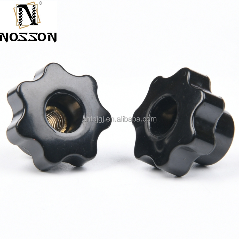 Direct Supply 32 Diamond Through Hole Glue Head Nuts Hand Screw Adjustment Knob Nut Copper Core M4m5m6m8 Stainless Steel