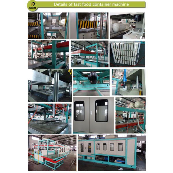 PS Foam Bowl Thermoforming Machine Food Box Production Line HR-1000/1100