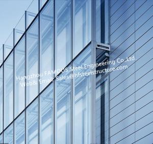 China Double Layer Insulation Glass Curtain Wall Stick Built System Transparant wholesale