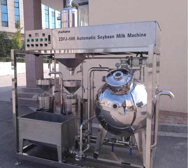 Quality Soymilk machine 500L/H bean grinder/automatic grinding machine/ automatic quantitative soybean feeding and grinding unit for sale