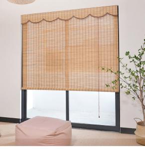 China Amboo Roman Shades Roll Up Bamboo Blinds For Indoor Windows Light Filtering UV Protection Natural Bamboo Shades wholesale